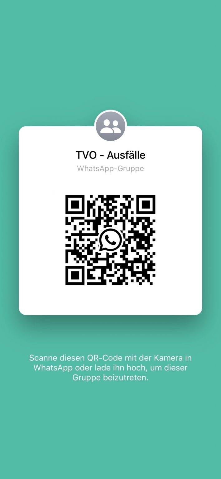 QRCode Ausfälle Gruppe TURNVEREIN OBERNBECK QRCode Ausfälle Gruppe TURNVEREIN OBERNBECK